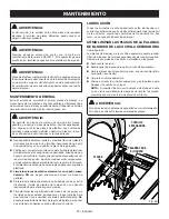 Preview for 135 page of Ryobi RTS12T Operator'S Manual