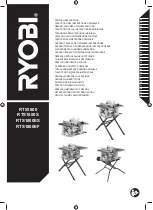 Preview for 1 page of Ryobi RTS1800 Original Instructions Manual