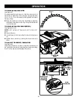 Предварительный просмотр 25 страницы Ryobi RTS21 Operator'S Manual