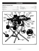 Preview for 9 page of Ryobi RTS22 Operator'S Manual