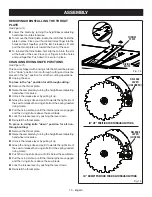 Preview for 19 page of Ryobi RTS22 Operator'S Manual