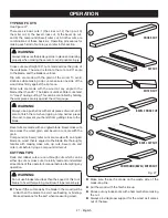 Preview for 27 page of Ryobi RTS22 Operator'S Manual