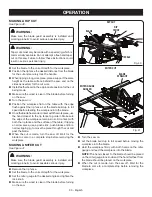 Preview for 33 page of Ryobi RTS22 Operator'S Manual