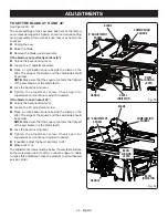 Preview for 42 page of Ryobi RTS22 Operator'S Manual