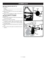 Preview for 60 page of Ryobi RTS22 Operator'S Manual