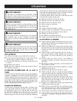 Preview for 68 page of Ryobi RTS22 Operator'S Manual