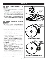 Preview for 109 page of Ryobi RTS22 Operator'S Manual