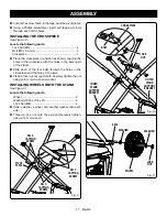 Предварительный просмотр 17 страницы Ryobi RTS23 Operator'S Manual