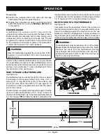 Предварительный просмотр 29 страницы Ryobi RTS23 Operator'S Manual