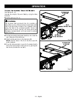 Предварительный просмотр 33 страницы Ryobi RTS23 Operator'S Manual