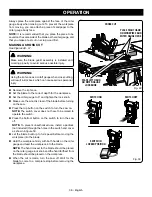 Предварительный просмотр 36 страницы Ryobi RTS23 Operator'S Manual