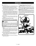 Предварительный просмотр 38 страницы Ryobi RTS23 Operator'S Manual