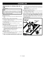 Предварительный просмотр 70 страницы Ryobi RTS23 Operator'S Manual