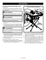 Предварительный просмотр 90 страницы Ryobi RTS23 Operator'S Manual