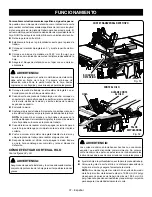 Предварительный просмотр 133 страницы Ryobi RTS23 Operator'S Manual