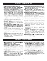 Preview for 4 page of Ryobi RTS30 Operator'S Manual