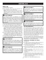 Предварительный просмотр 58 страницы Ryobi RTS31 Operator'S Manual