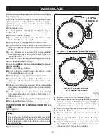 Предварительный просмотр 62 страницы Ryobi RTS31 Operator'S Manual