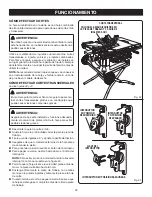 Предварительный просмотр 120 страницы Ryobi RTS31 Operator'S Manual