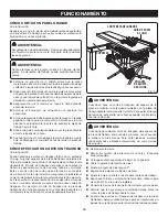 Предварительный просмотр 124 страницы Ryobi RTS31 Operator'S Manual