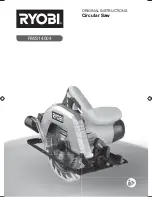 Ryobi RWS14004 Original Instructions Manual preview