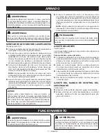 Preview for 31 page of Ryobi RY08420A Operator'S Manual