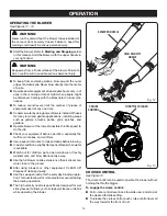 Preview for 14 page of Ryobi RY08554 Operator'S Manual