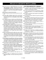 Предварительный просмотр 19 страницы Ryobi RY09050 Operator'S Manual