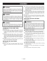 Preview for 9 page of Ryobi RY09051 Operator'S Manual