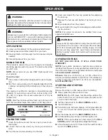 Preview for 10 page of Ryobi RY09051 Operator'S Manual
