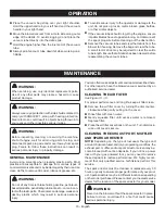 Preview for 12 page of Ryobi RY09051 Operator'S Manual