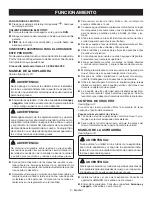 Предварительный просмотр 36 страницы Ryobi RY09051 Operator'S Manual