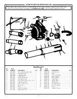 Preview for 2 page of Ryobi RY09053 Replacement Parts List