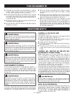 Preview for 36 page of Ryobi RY09055 Operator'S Manual