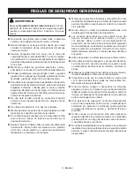 Предварительный просмотр 33 страницы Ryobi RY09440 Operator'S Manual