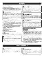 Предварительный просмотр 37 страницы Ryobi RY09460 Operator'S Manual