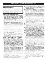 Предварительный просмотр 19 страницы Ryobi RY09600 Operator'S Manual