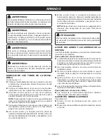 Предварительный просмотр 38 страницы Ryobi RY09600 Operator'S Manual