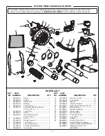 Preview for 2 page of Ryobi RY09605 Replacement Parts List