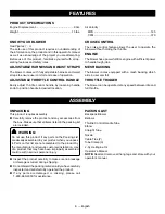 Preview for 7 page of Ryobi RY09800 Operator'S Manual