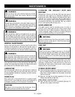 Preview for 11 page of Ryobi RY09800 Operator'S Manual