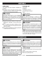 Preview for 11 page of Ryobi RY10518 Operator'S Manual