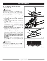 Preview for 28 page of Ryobi RY10519A Operator'S Manual