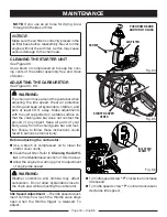 Предварительный просмотр 34 страницы Ryobi RY10519A Operator'S Manual