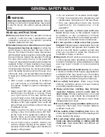 Preview for 2 page of Ryobi RY10519B Operator'S Manual