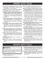 Preview for 3 page of Ryobi RY10519B Operator'S Manual