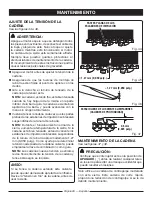 Preview for 107 page of Ryobi RY10519B Operator'S Manual