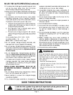 Preview for 5 page of Ryobi RY1201 Operator'S Manual