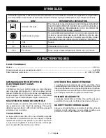 Preview for 20 page of Ryobi RY124050 Operator'S Manual