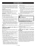 Preview for 39 page of Ryobi RY13010 Operator'S Manual